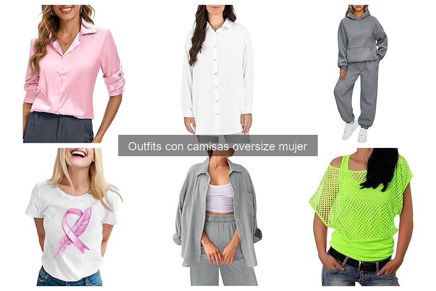 Encuentra las Mejores Ofertas en Camisas Oversize para Mujer