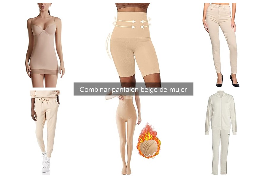 Errores comunes al combinar pantalón beige de mujer