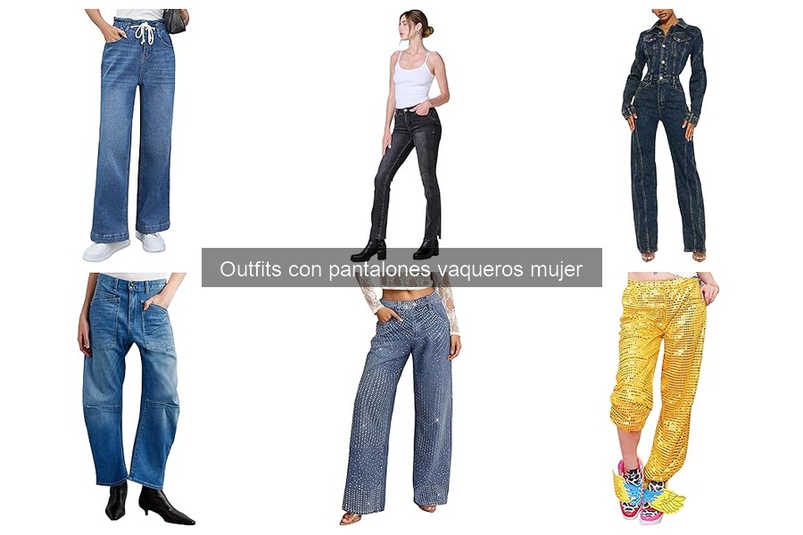 Errores comunes al combinar pantalones vaqueros mujer
