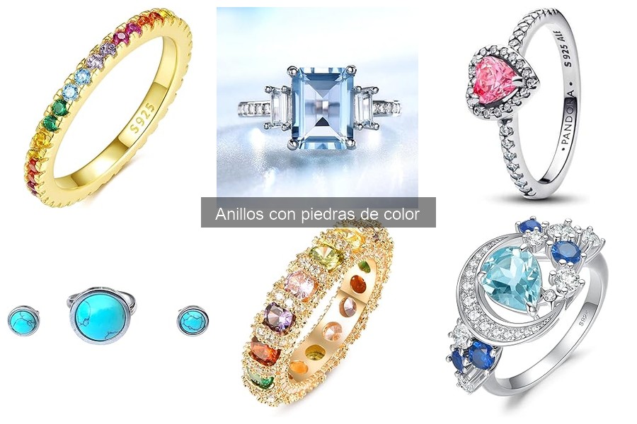 Errores comunes al comprar anillos con piedras de color