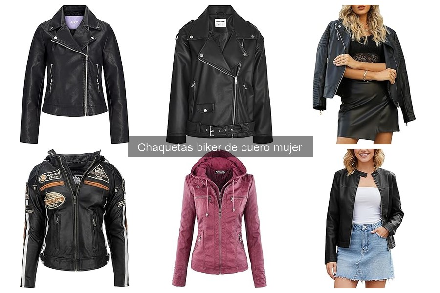 Errores comunes al comprar chaquetas biker de cuero mujer