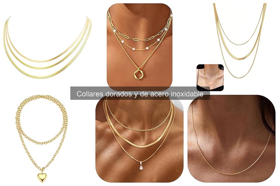 Errores comunes al comprar collares dorados: evita fallos
