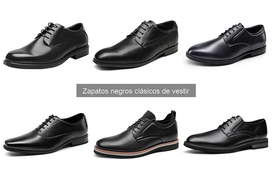 Errores comunes al comprar zapatos negros clásicos de vestir