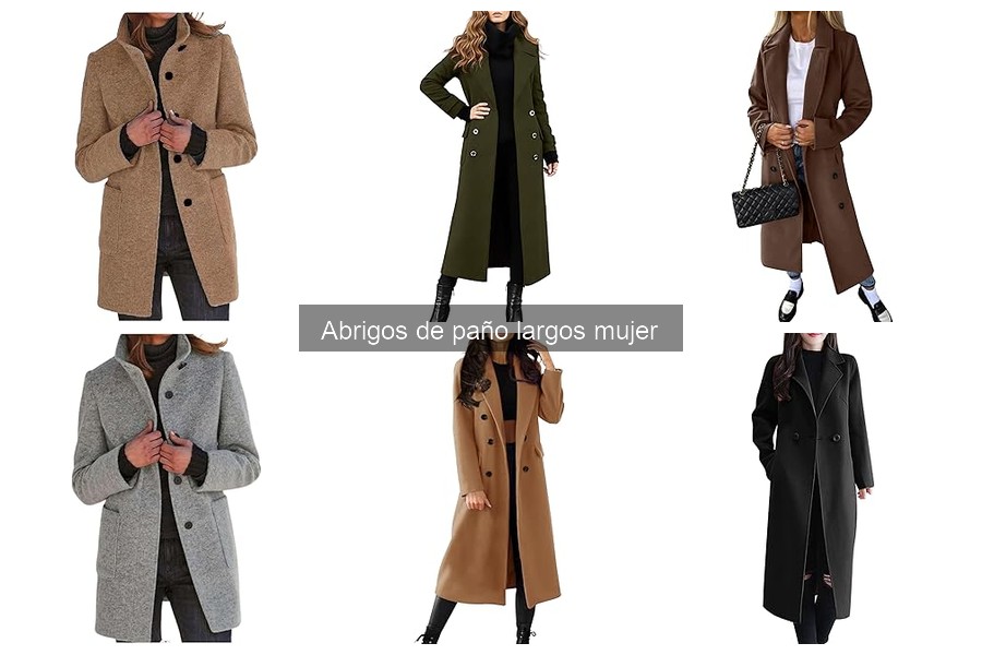 Errores comunes al elegir abrigos de paño largos para mujer