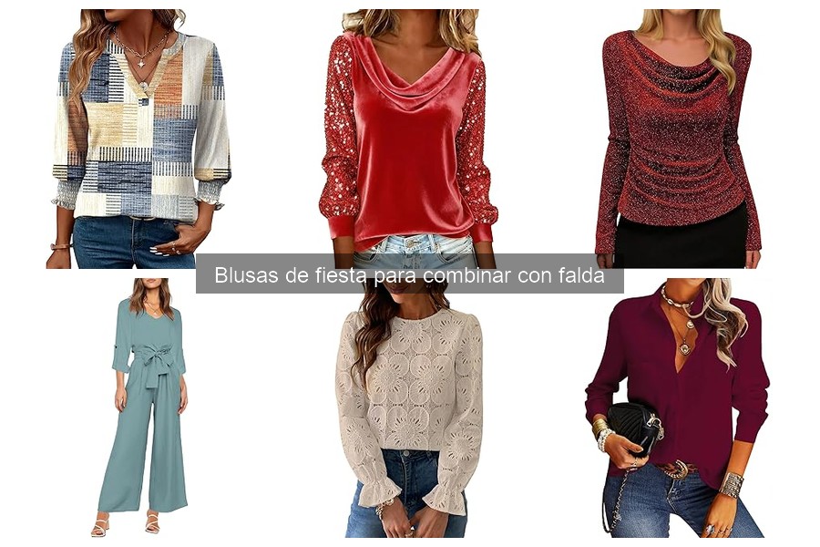 Errores comunes al elegir blusas de fiesta para combinar