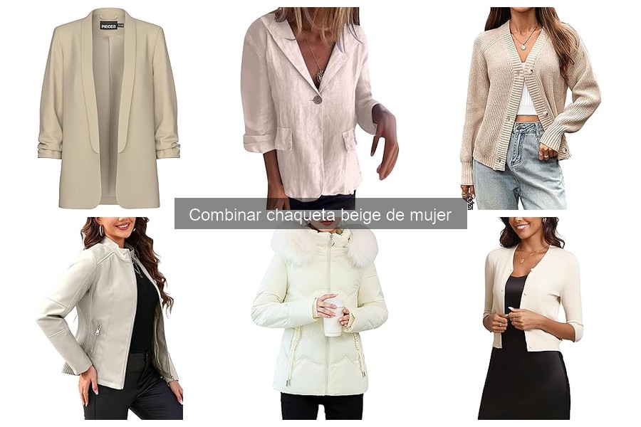 Errores comunes al elegir chaquetas beige para mujer