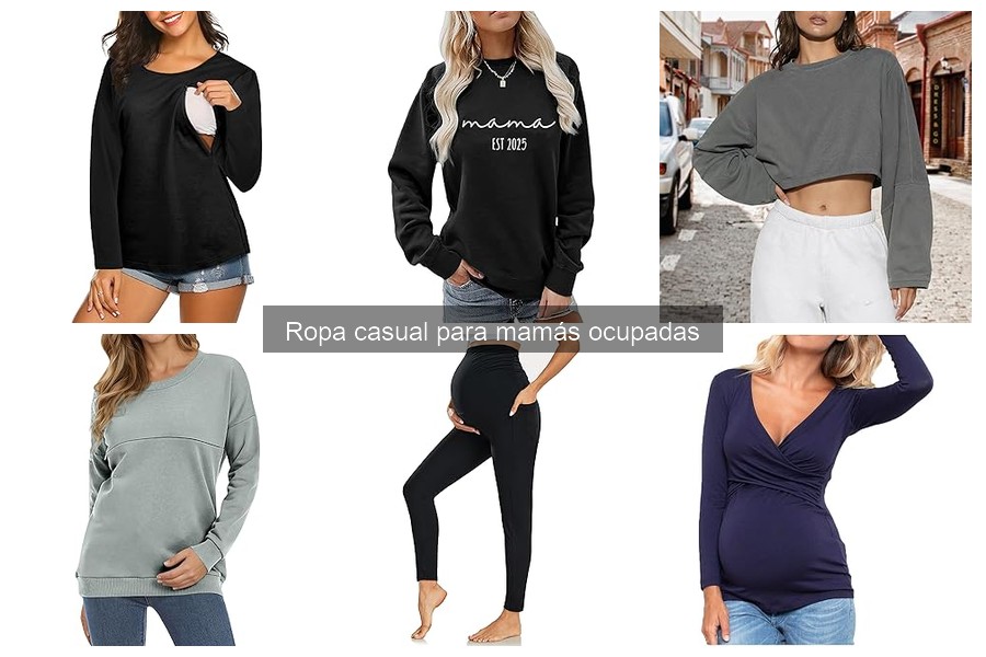 Errores comunes al elegir ropa casual para mamás