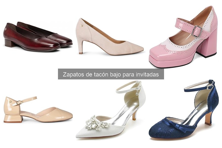 Errores comunes al elegir zapatos de tacón bajo para invitadas