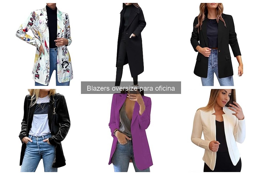 Errores comunes al usar blazers oversize en la oficina
