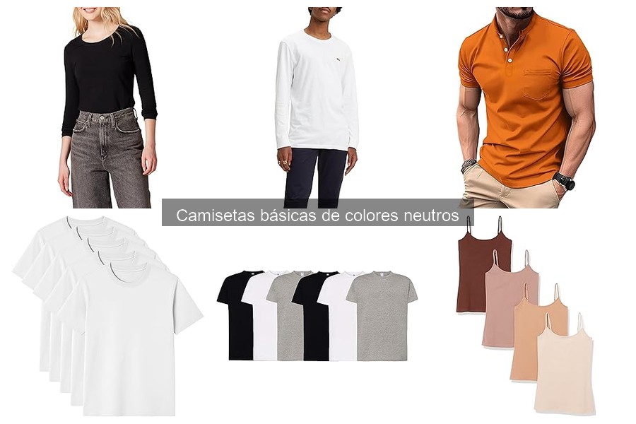 Errores comunes al usar camisetas básicas neutras