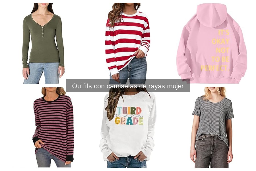 Errores comunes al usar camisetas de rayas para mujer