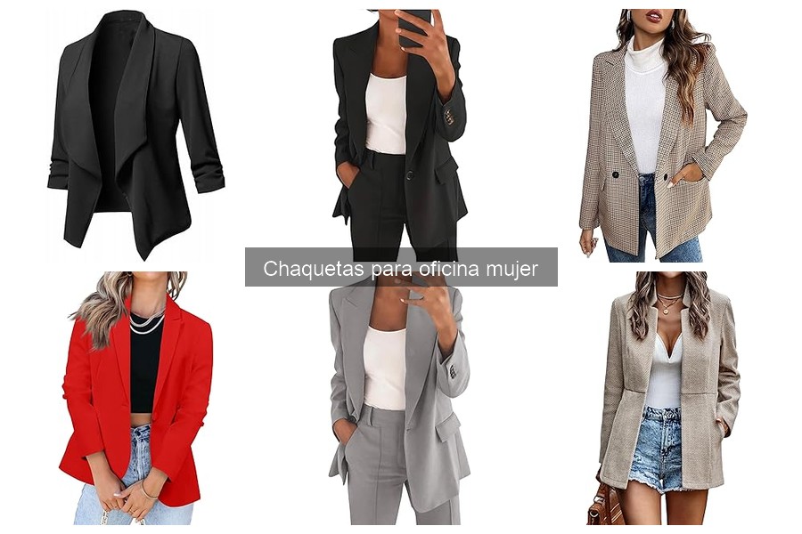 Errores comunes al usar chaquetas de oficina para mujer