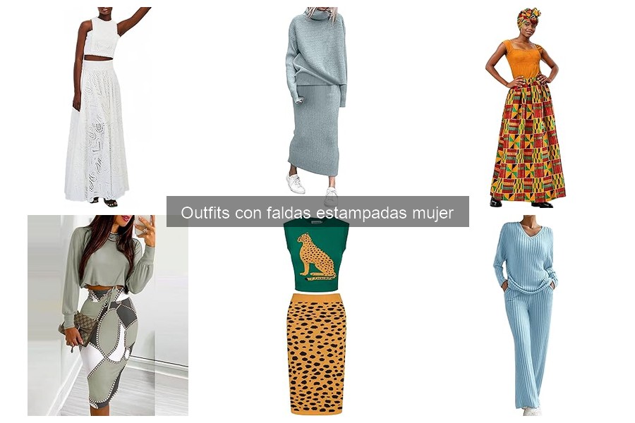 Errores comunes al usar faldas estampadas para mujer