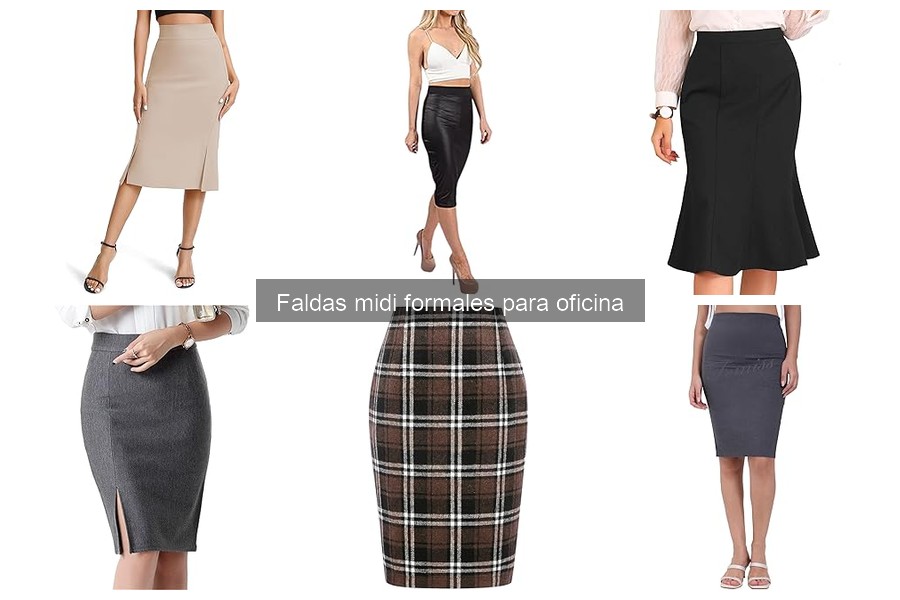 Errores comunes al usar faldas midi formales en la oficina