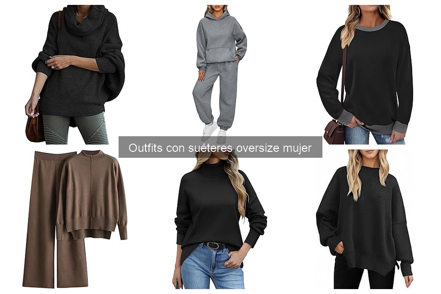Errores comunes al usar suéteres oversize mujer y soluciones