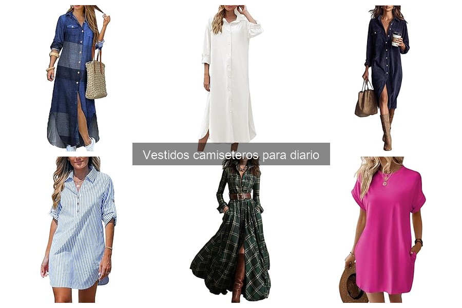 Errores comunes al usar vestidos camiseteros