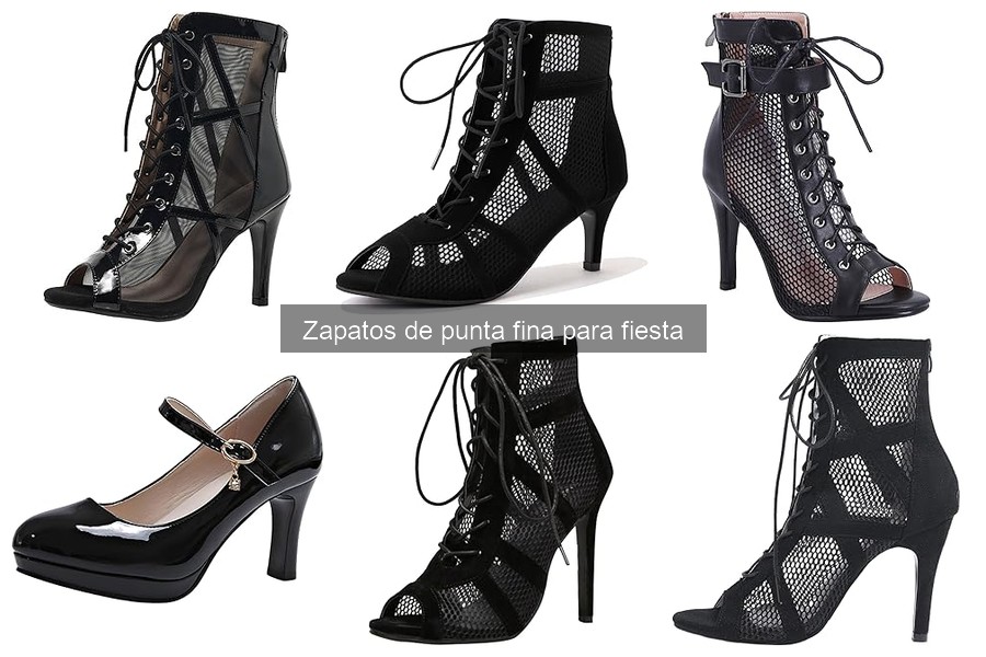 Errores comunes al usar zapatos de punta fina para fiesta