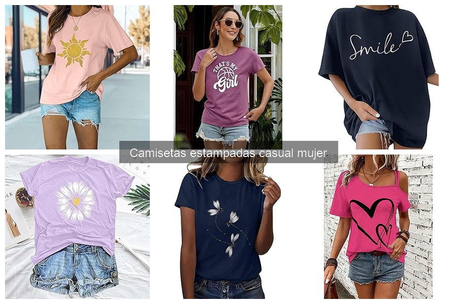 Estampados Populares en Camisetas de Mujer y su Significado