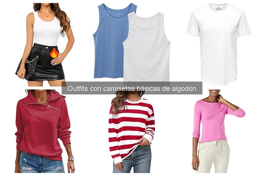 Estilos de camisetas básicas de algodón para cada cuerpo