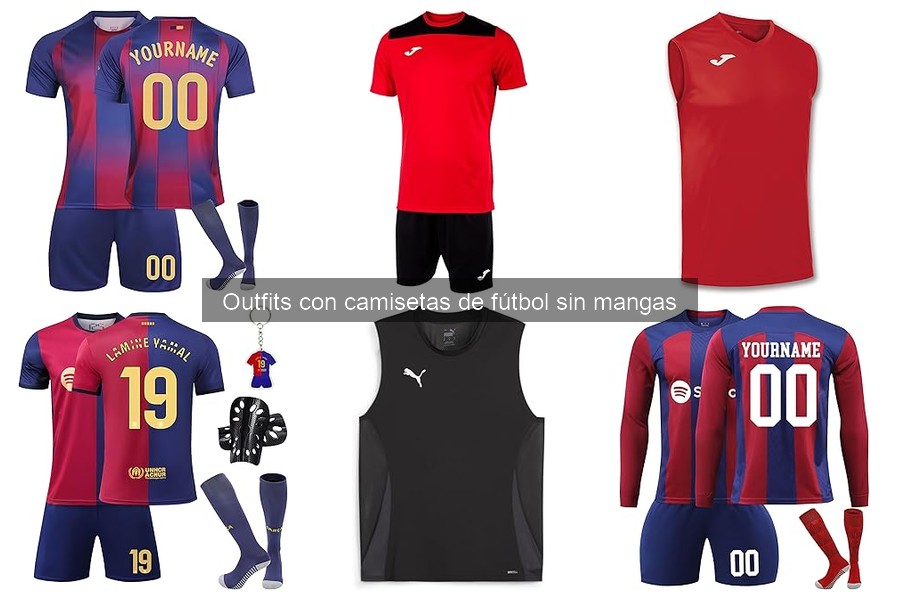 Estilos de camisetas de fútbol sin mangas más populares