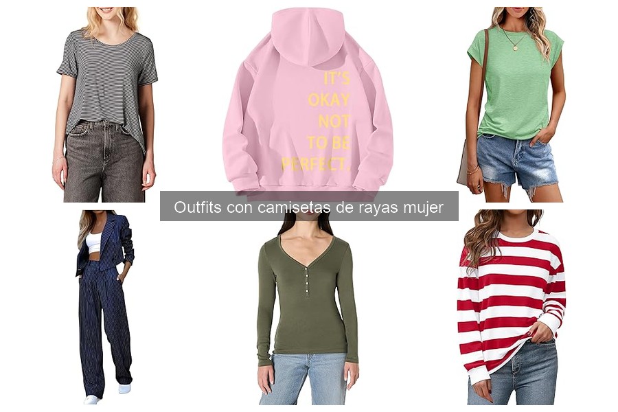 Estilos de camisetas de rayas para mujer: ¡Descubre los más populares!