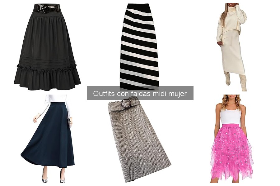 Estilos de Faldas Midi para Cada Tipo de Cuerpo