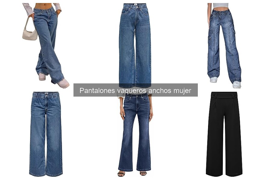 Estilos de pantalones vaqueros anchos para cada ocasión