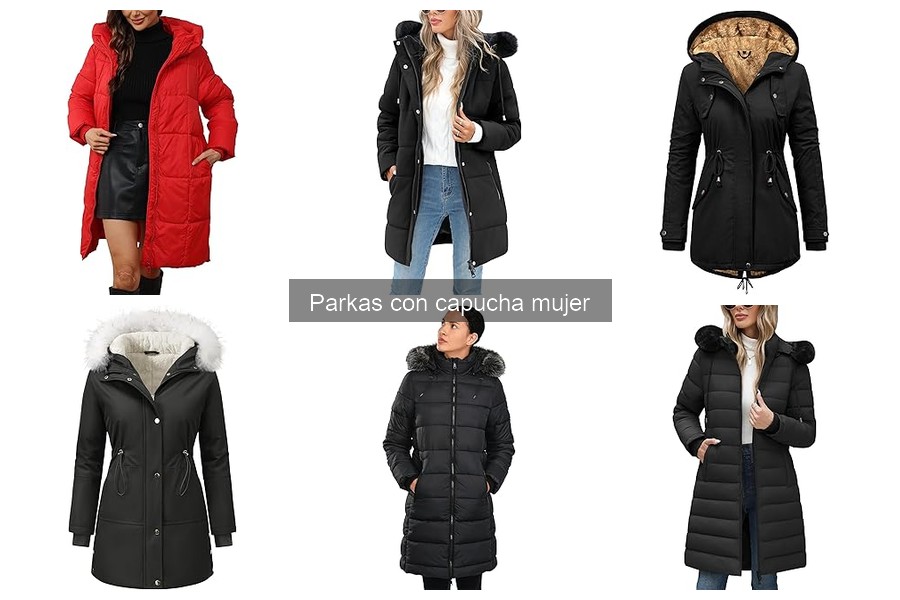 Estilos de parkas con capucha para cada ocasión