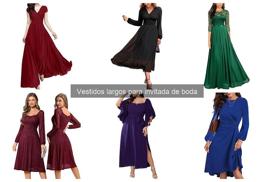 Estilos de Vestidos Largos para Invitadas según la Temporada