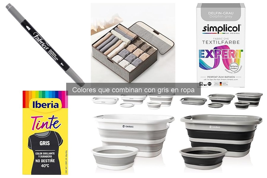Estilos que combinan bien con gris en ropa