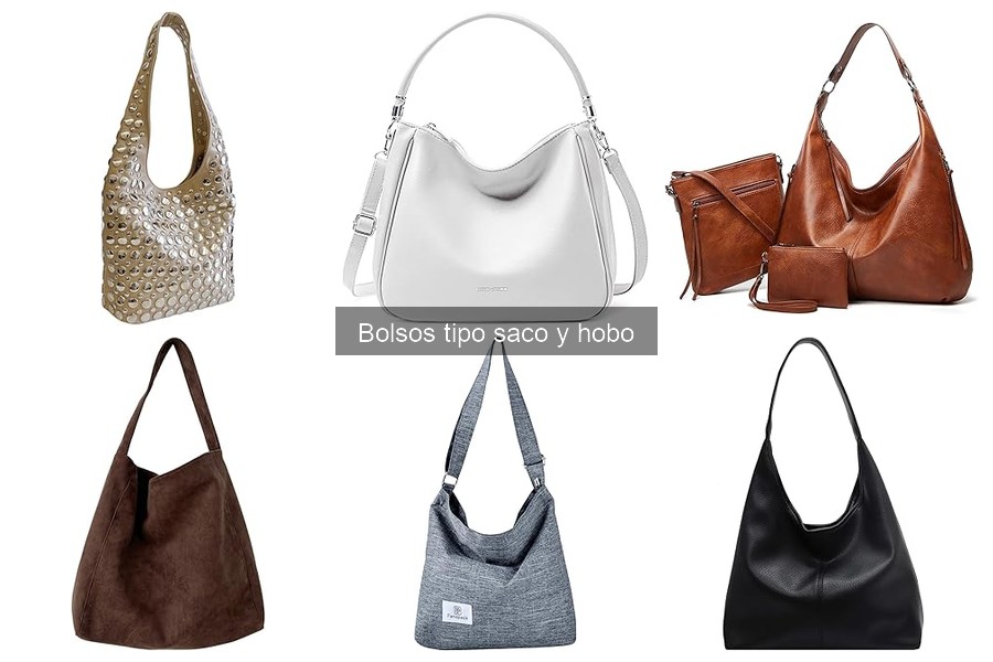 Estilos y diseños de bolsos tipo saco en 2023