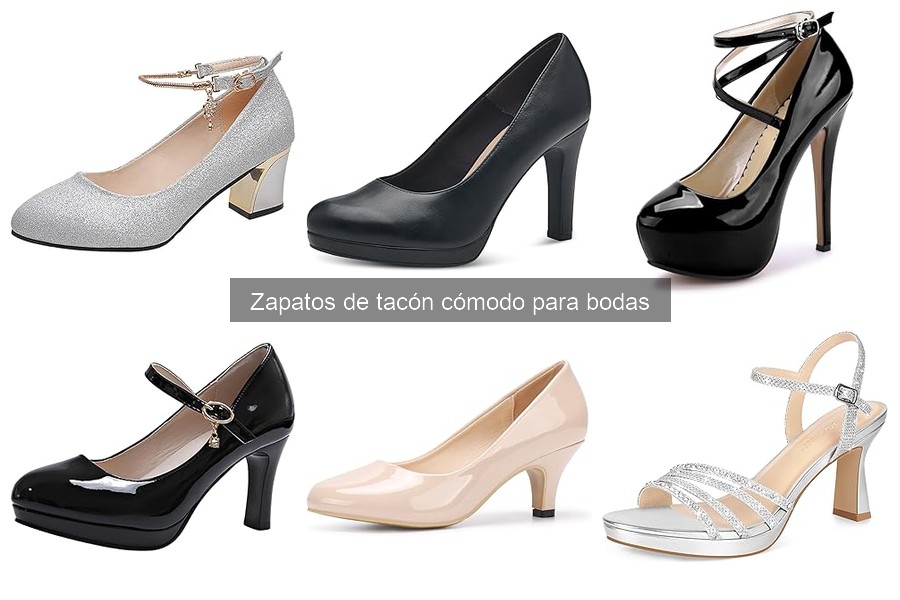 Evita el dolor al usar zapatos de tacón en bodas: Consejos