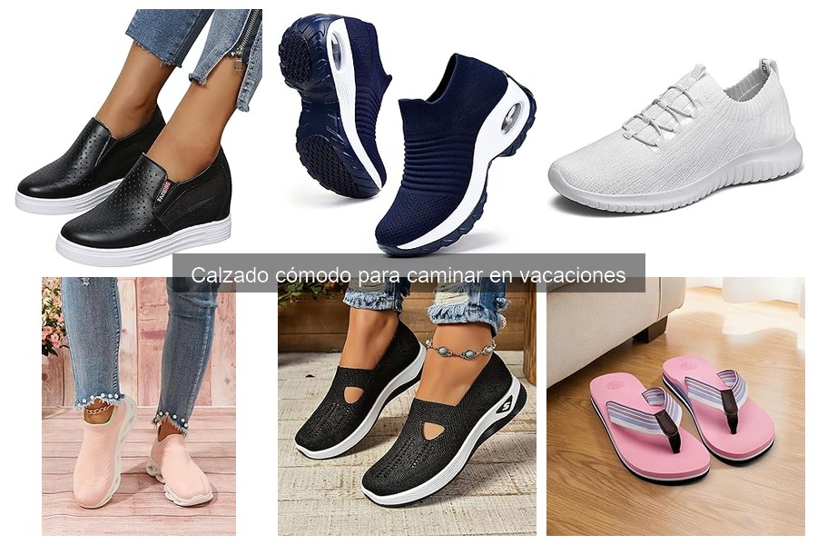 ** Evita estos tipos de calzado en tus vacaciones