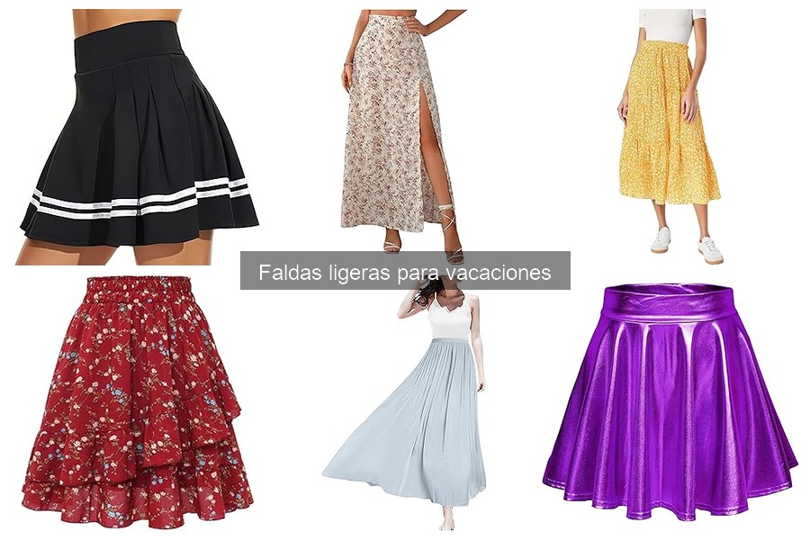 Faldas Ligeras para Vacaciones: Todo lo que Necesitas Saber