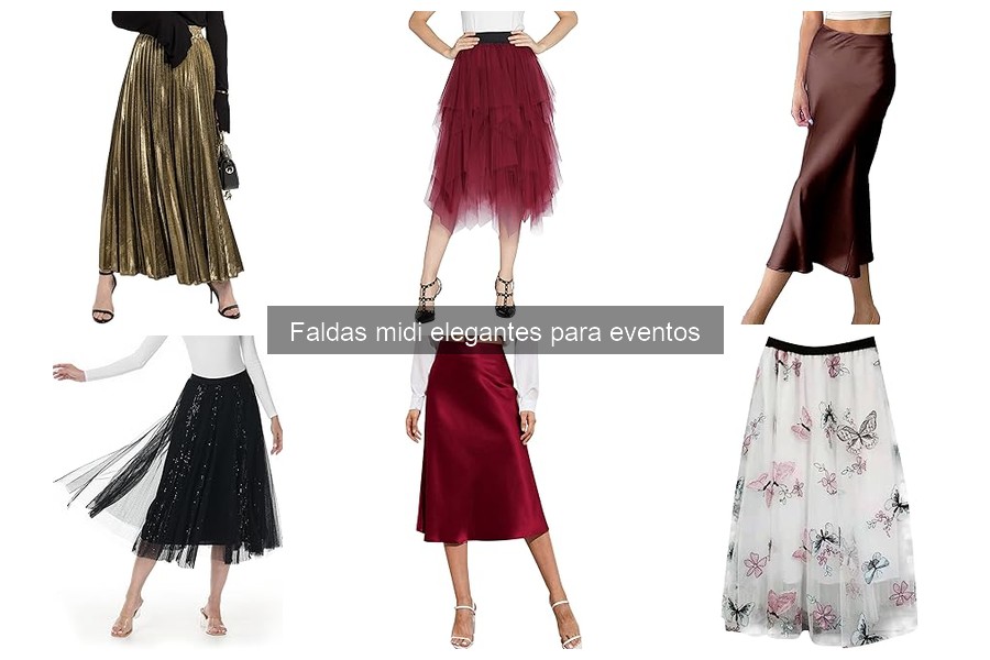 Faldas Midi Elegantes para Cada Estación del Año