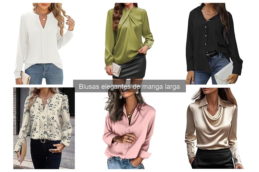 Guía de Blusas Elegantes de Manga Larga: Características y Estilo