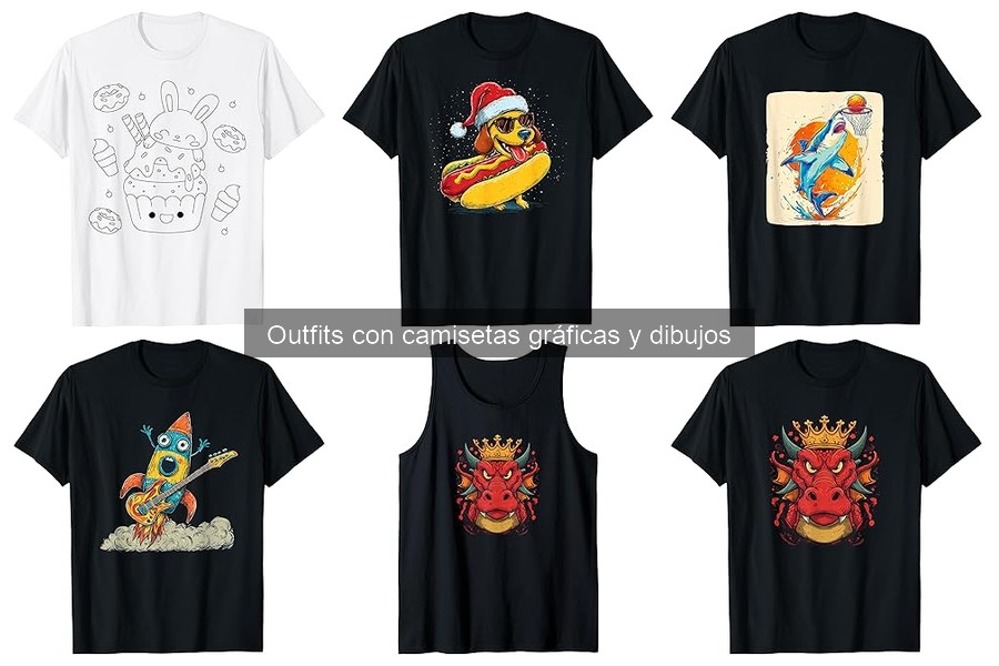 Guía de camisetas gráficas: Ideas para tus outfits