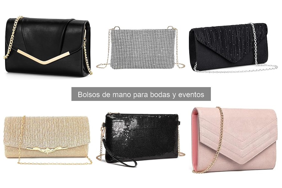 Guía de compra: Bolsos de mano para bodas elegantes