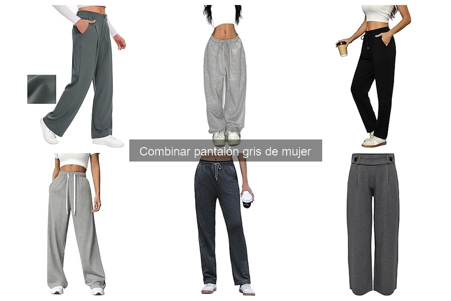 Guía de compra: Cómo elegir pantalones grises de mujer