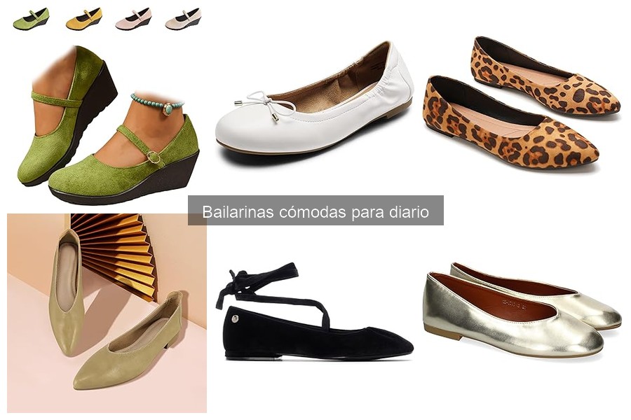 Guía de compra de bailarinas cómodas para diario