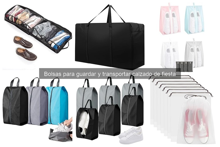 Guía de compra de bolsas para guardar calzado de fiesta