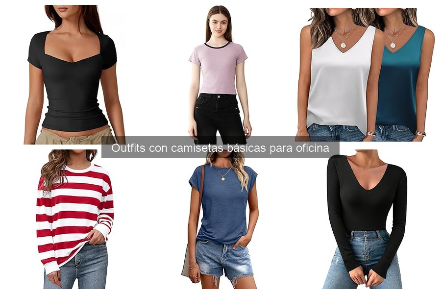 Guía de compra de camisetas básicas para oficina