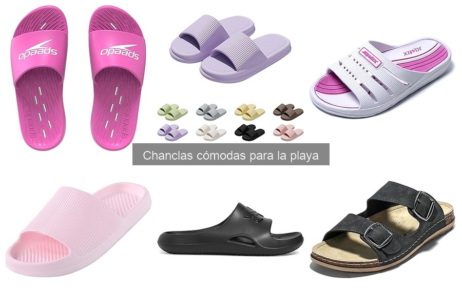 Guía de compra de chanclas cómodas para la playa