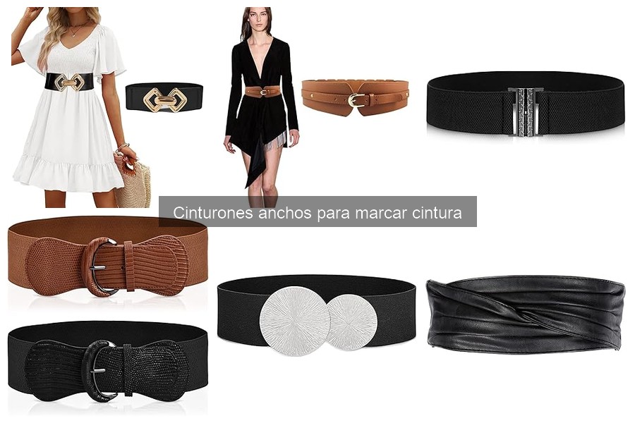 Guía de compra de cinturones anchos para marcar cintura