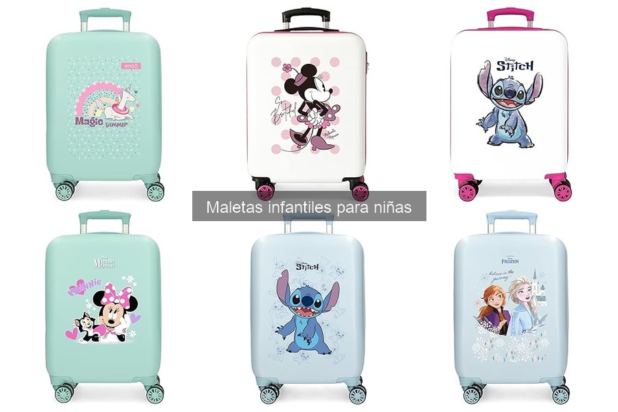 Guía de compra de maletas infantiles para niñas