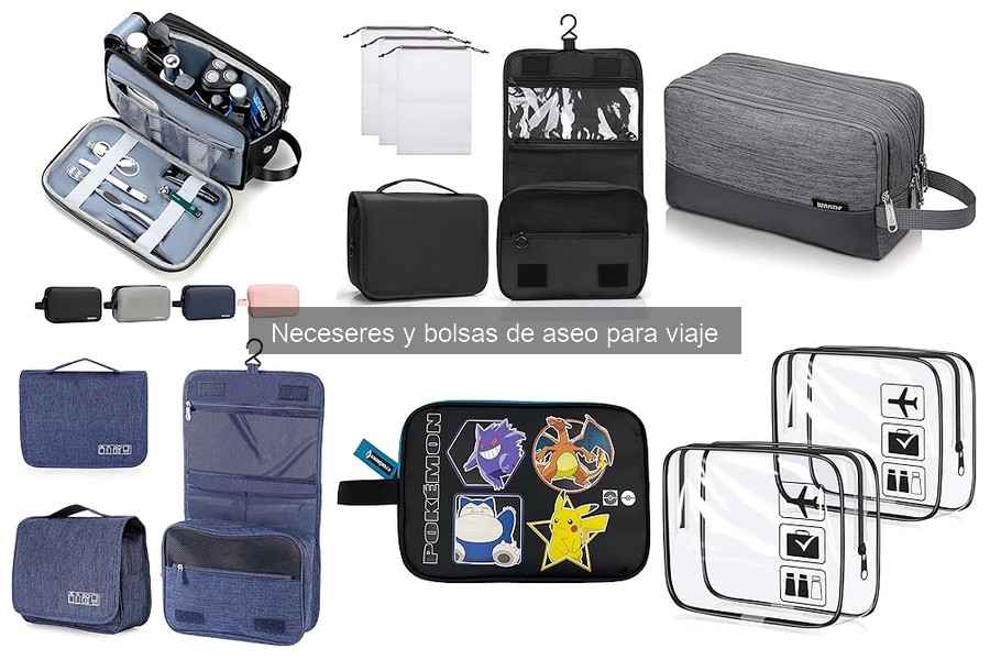 Guía de compra de neceseres y bolsas de aseo para viajar