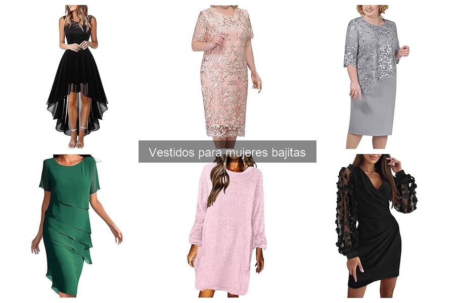 Guía de compra de vestidos para mujeres bajitas