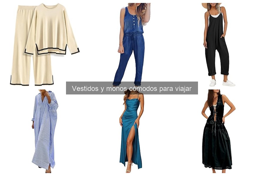 Guía de compra de vestidos y monos cómodos para viajar