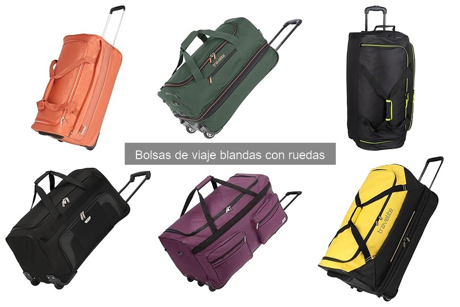 Guía para elegir bolsas de viaje blandas con ruedas