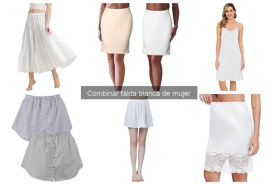 Guía para Elegir la Falda Blanca Ideal para Mujer